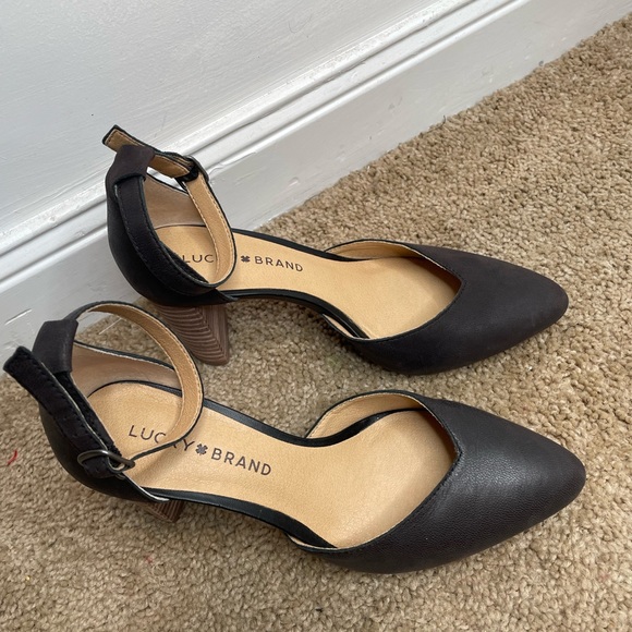Mariannah Stacked Pump Heels 